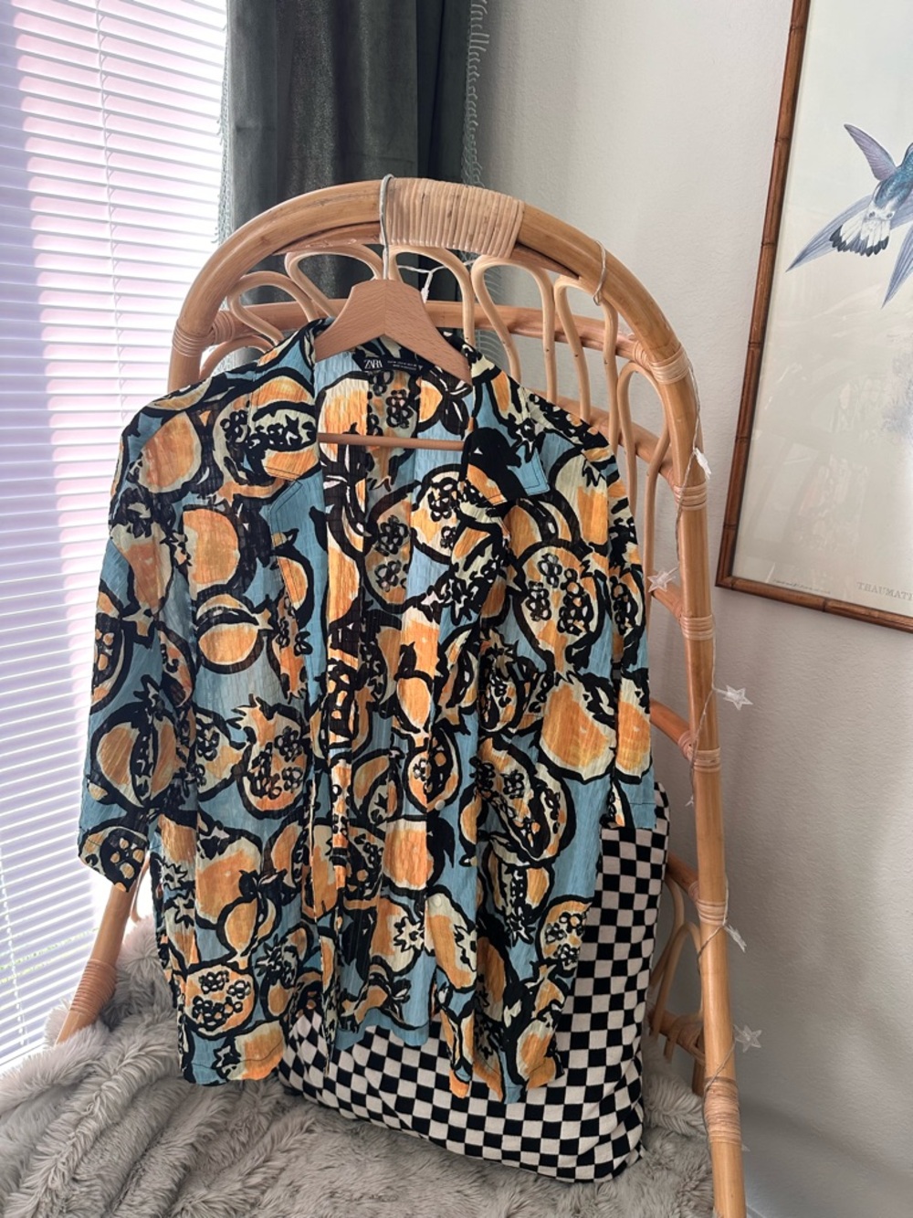 Zara button up shirt / size M